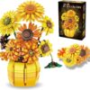 Flower Bundle Eternal Sunflower - Mould King Mall