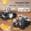 MOULD KING High Tech Building Block APP Remote Control Transbot Robot 3 In 1 Model Assembly 5 - Mould King Mall