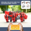 MOULD KING High Tech Building Blocks The APP Remote Control Robot Motorized Walking Tank Model Bricks 2 - Mould King Mall