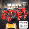 MOULD KING High Tech Building Blocks The APP Remote Control Robot Motorized Walking Tank Model Bricks 3 - Mould King Mall