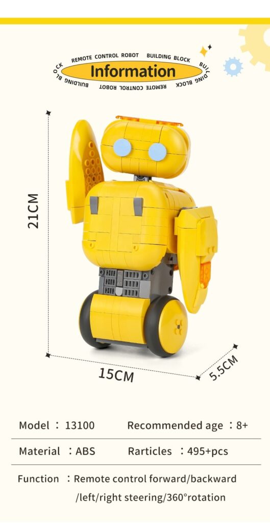 Mould King 13100 RC Intelligent Robot 5 - Mould King Mall