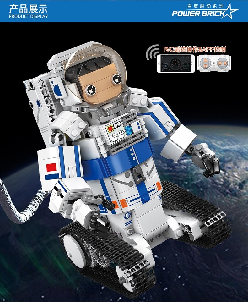 Mould King 13136 Motorized Astronaut Robot 5 - Mould King Mall