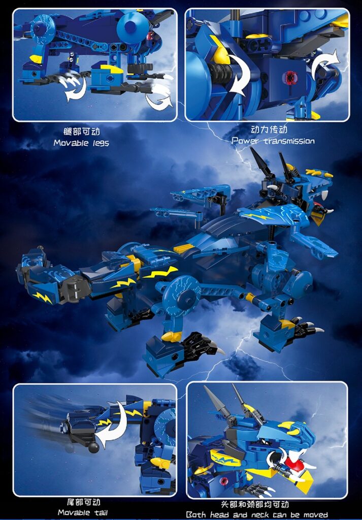 Mould King 13147 RC Motorized Sky Dragon 1 - Mould King Mall