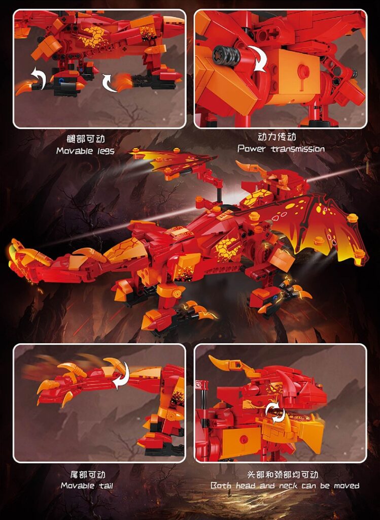 Mould King 13147 RC Motorized Sky Dragon 3 - Mould King Mall