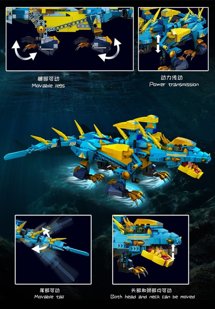 Mould King 13147 RC Motorized Sky Dragon - Mould King Mall