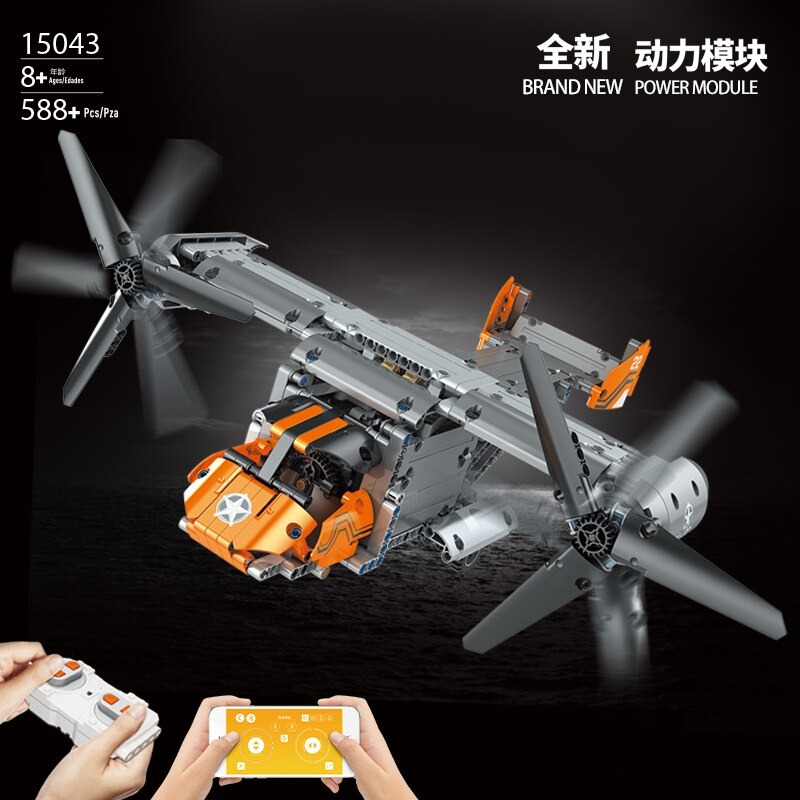Mould King 15043 RC Boeing Bell V 22 - Mould King Mall