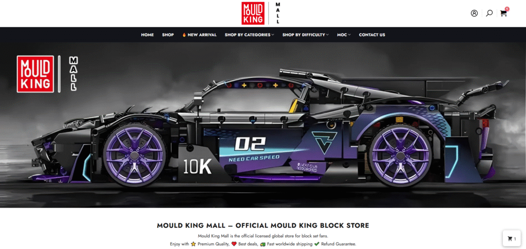Why Shop at Mould King Mall - Mould King Mall